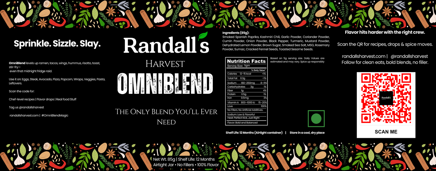 Omniblend - "One Jar, Limitless Flavour"